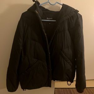 Madewell chevron puffer